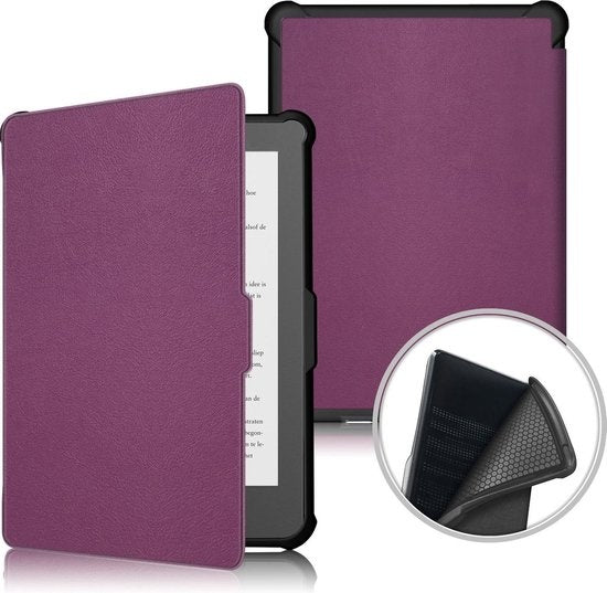 Kobo Clara HD Hoesje Book Case - Paars