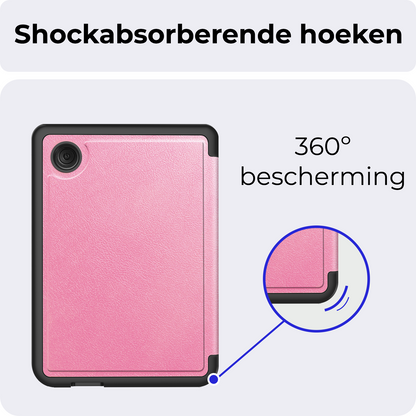 Kobo Clara BW Trifold Bookcase Hoes - Roze