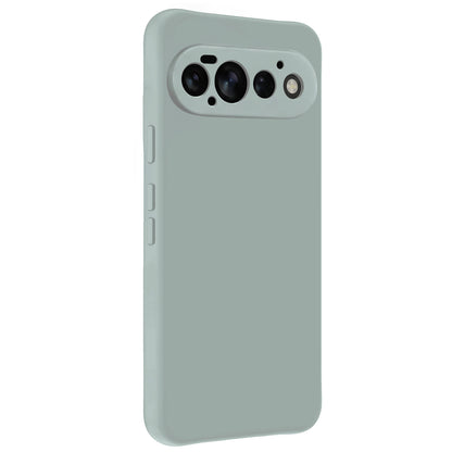 Google Pixel 11 Pro Hoesje Siliconen Backcover Lichtgewicht - Lichtblauw