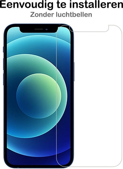 iPhone 12 Screenprotector Gehard Glas - Anti-kras