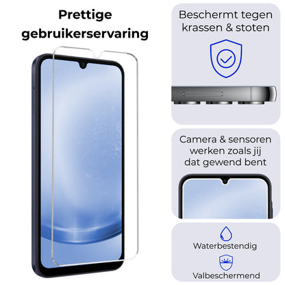 Samsung A25 Screenprotector Gehard Glas - Anti-kras