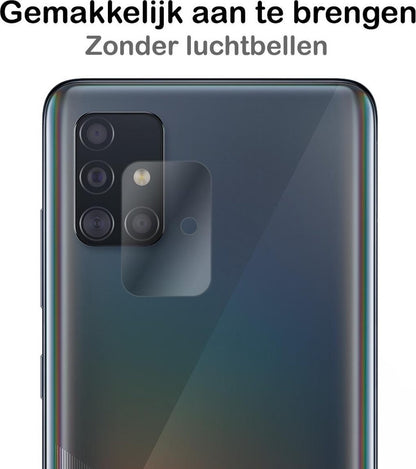 Samsung A51 Camera Screenprotector Gehard Glas