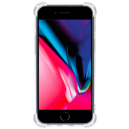 iPhone SE 2022 Hoesje Shockproof Backcover Siliconen - Rosé goud