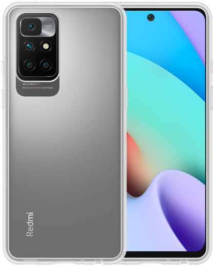 Xiaomi Redmi 10 2022 Hoesje Siliconen Backcover Lichtgewicht - Transparant