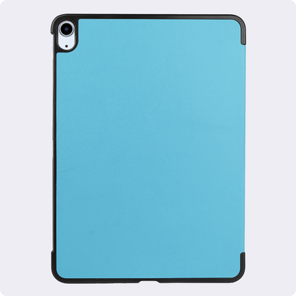 iPad Air 2024 / 2025 (11 inch) Trifold Bookcase Hoes met Penhouder voor Apple Pen - Lichtblauw