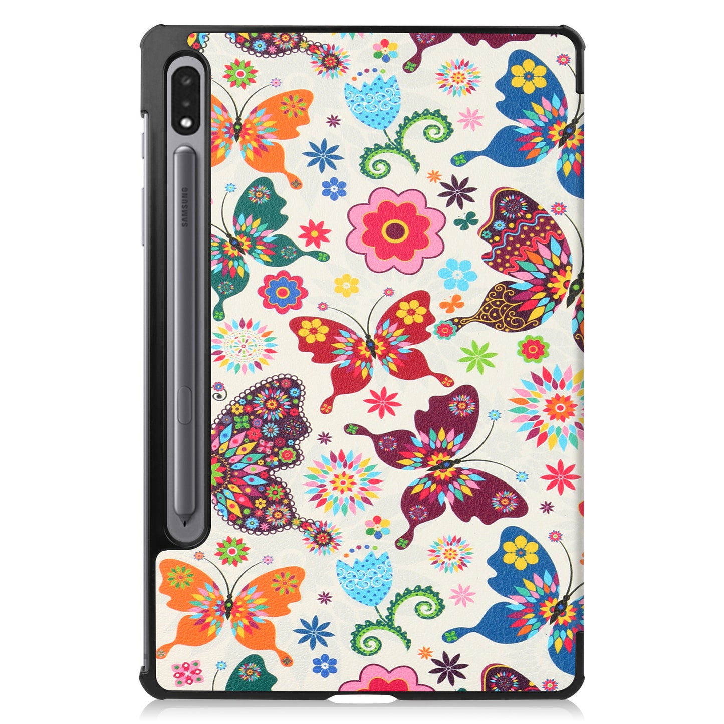 Samsung Galaxy Tab S8 Plus Hoesje Book Case - Vlinders