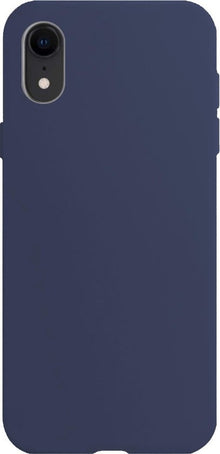 iPhone XR Hoesje Siliconen Backcover Lichtgewicht - Donkerblauw