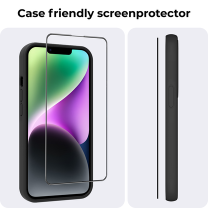 iPhone 14 Pro Max Screenprotector Flexibel Glas met Installatieframe