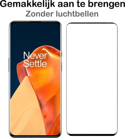 OnePlus 9 Pro Screenprotector Gehard Glas - Full Screen