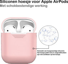 AirPods 2 Hoesje Siliconen Krasbestendig - Lichtroze