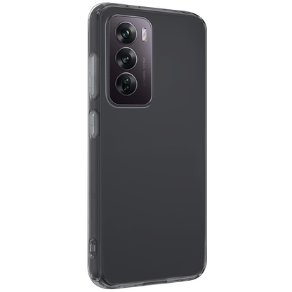 OPPO Reno 12 Pro Hoesje Siliconen Backcover Lichtgewicht - Transparant