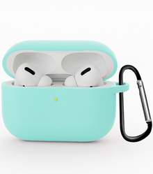 AirPods Pro 3 Hoesje Siliconen Krasbestendig - Mintgroen