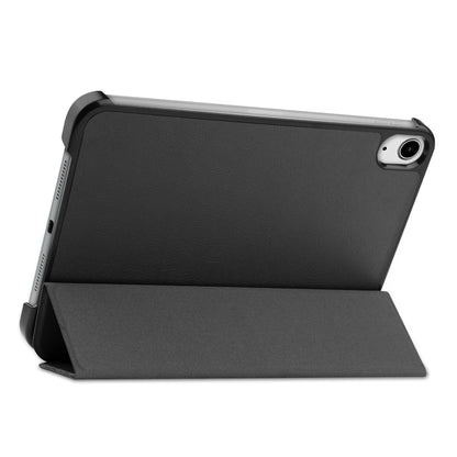 iPad Mini 6 Trifold Bookcase Hoes - Zwart