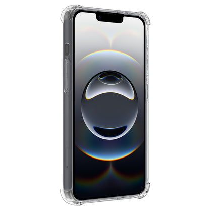 iPhone 16e Hoesje Shockproof Backcover Siliconen - Transparant