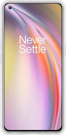 OnePlus Nord CE Hoesje Siliconen Backcover Lichtgewicht - Transparant