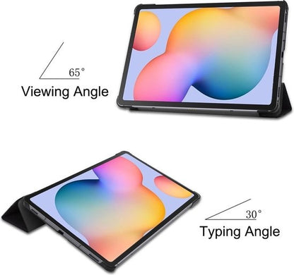 Samsung Galaxy Tab S6 Lite Trifold Bookcase Hoes - Don't Touch Me