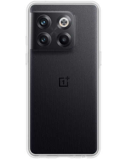 OnePlus 10T Hoesje Siliconen Backcover Lichtgewicht - Transparant