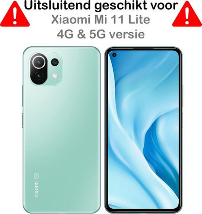 Xiaomi Mi 11 Lite Screenprotector Gehard Glas - Anti-kras