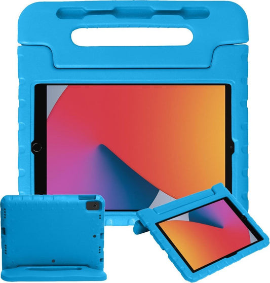 iPad 10.2 2020 Hoesje Kids Cover Bumper - Blauw