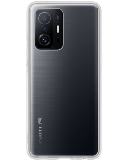 Xiaomi 11T Pro Hoesje Siliconen Backcover Lichtgewicht - Transparant