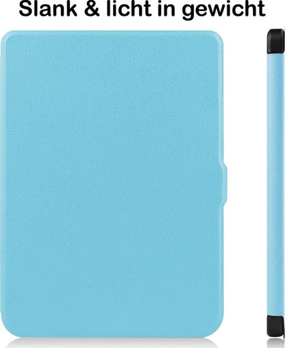 Kobo Nia Bookcase Hoes Shockabsorberend - Lichtblauw