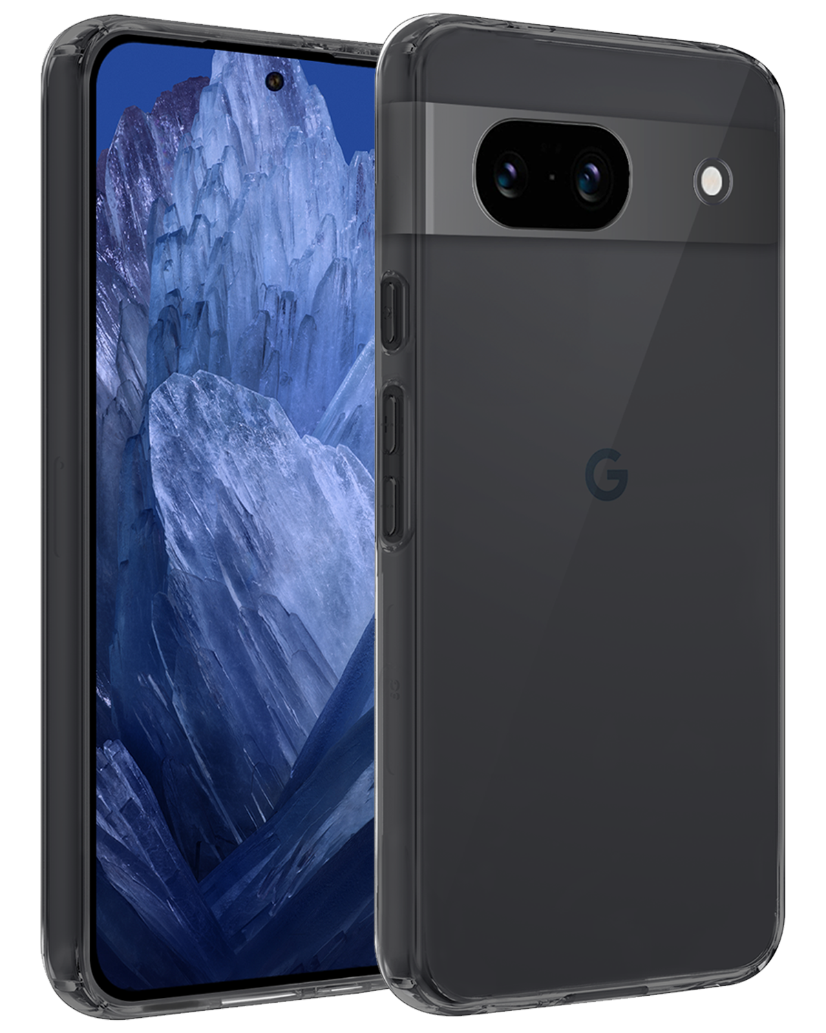 Google Pixel 8a Hoesje Siliconen - Transparant