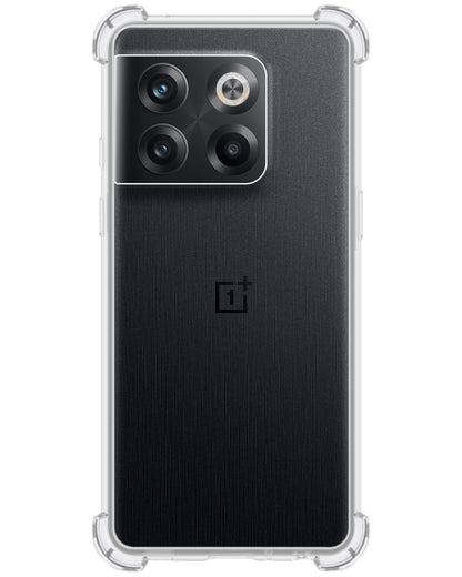 OnePlus 10T Hoesje Shockproof Backcover Siliconen - Transparant