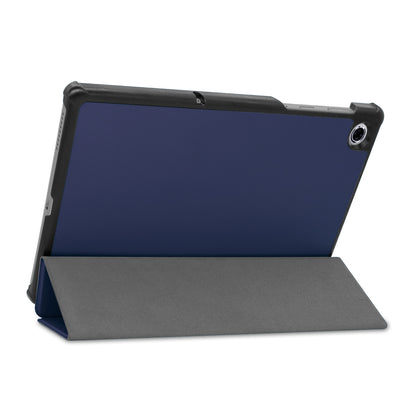 Lenovo Tab M10 FHD Plus 2nd Gen Trifold Bookcase Hoes - Donkerblauw