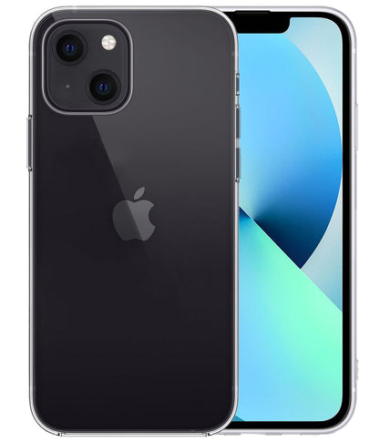 iPhone 13 Mini Hoesje Siliconen Backcover Lichtgewicht - Transparant