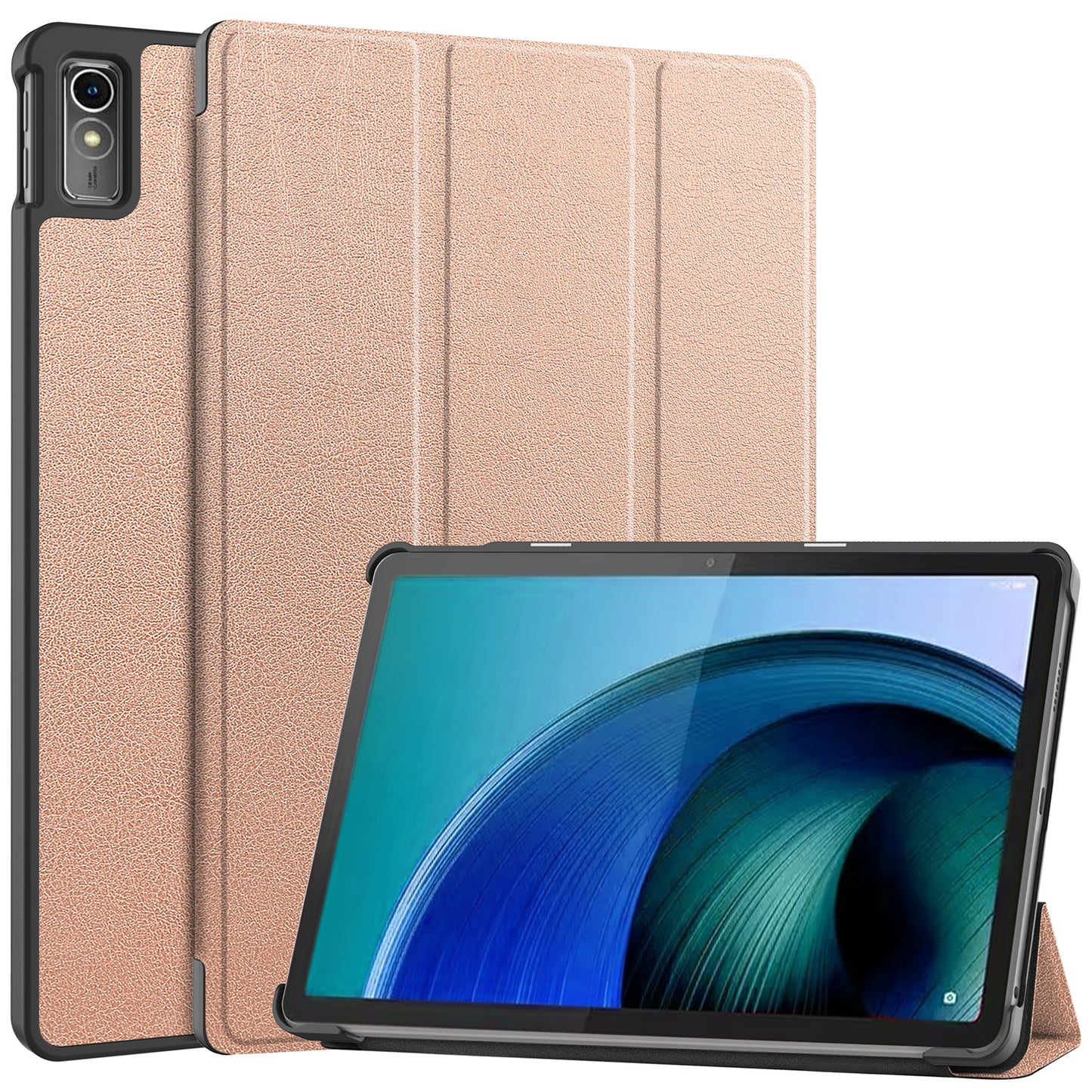 Lenovo Tab M10 5G Hoesje Book Case - Rosðð goud