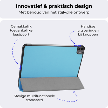 iPad Pro 2024 (11 inch) Hoesje Book Case - Lichtblauw