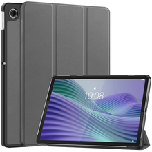 Lenovo Tab 10.1 Trifold Bookcase Hoes - Grijs