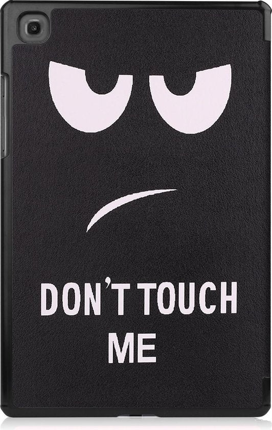 Samsung Galaxy Tab A7 Hoesje Book Case - Don't Touch Me