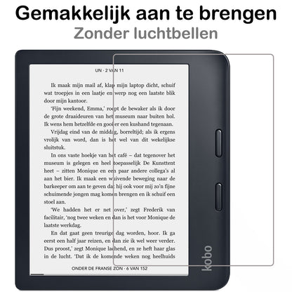Screenprotector Geschikt voor Kobo Libra 2 Screenprotector Gehard Glas Tempered Glass - Screenprotector Geschikt voor Kobo Libra 2 Screenprotector