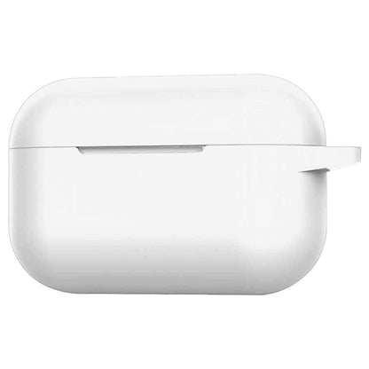 AirPods Pro 2 Hoesje Siliconen met Clip - Wit