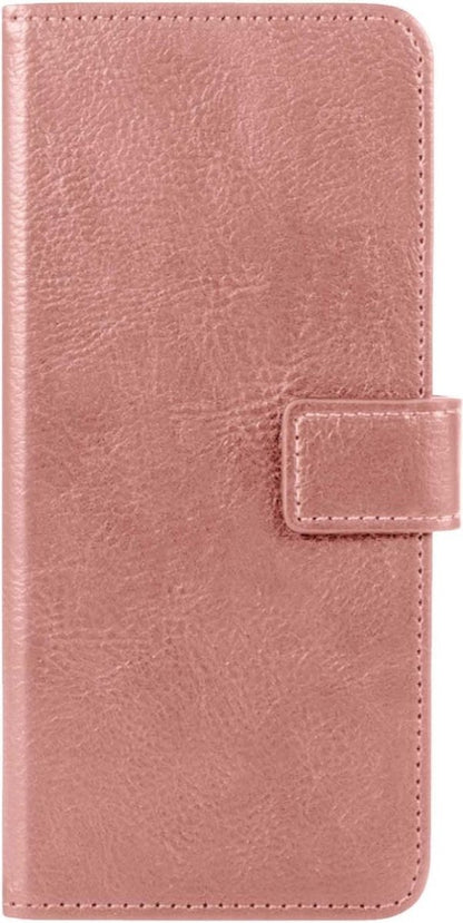 Samsung A32 5G Hoesje Bookcase Cover met Kaarthouder - Rosé goud