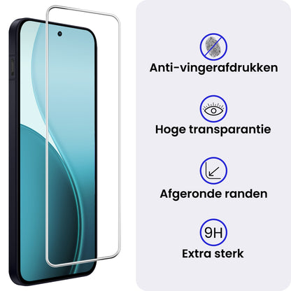 OPPO Reno 14 Screenprotector Gehard Glas - Anti-kras
