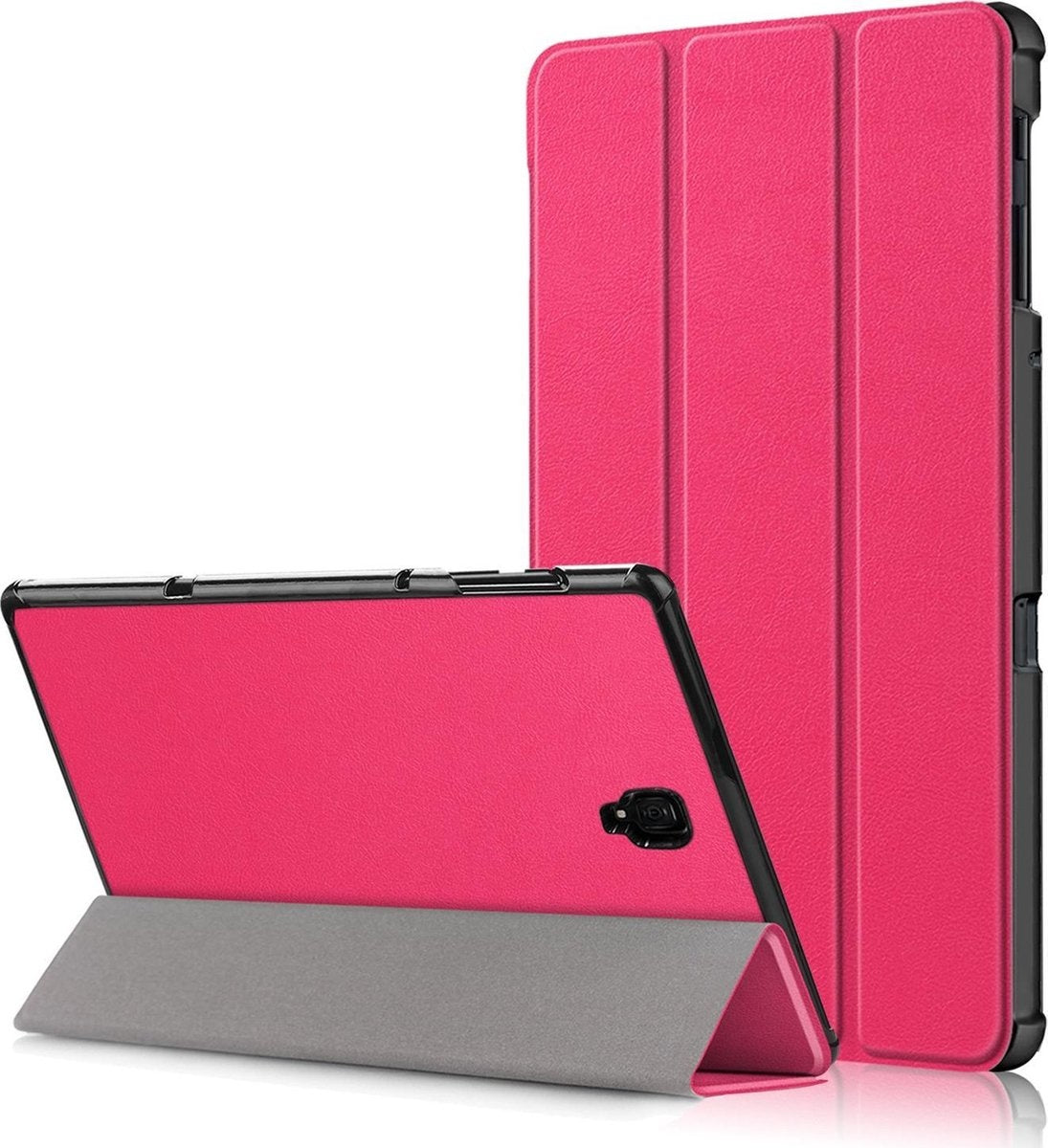 Samsung Galaxy Tab A 10.5 2018 Hoesje Book Case - Donkerroze