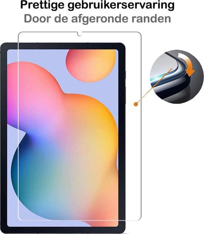 Samsung Galaxy Tab S6 Lite Screenprotector Gehard Glas - Anti-kras