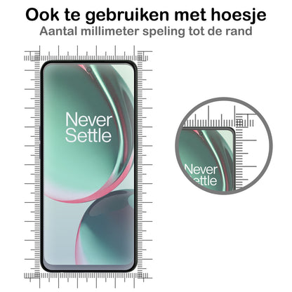 OnePlus Nord CE 3 Lite Screenprotector Gehard Glas - Full Screen