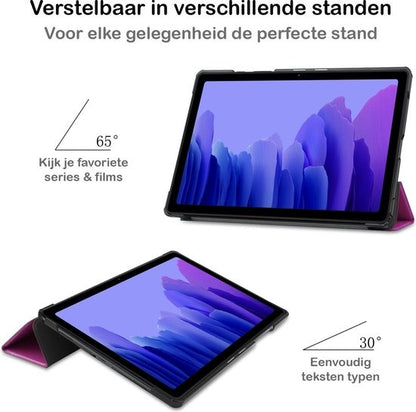 Samsung Galaxy Tab A7 Hoesje Book Case - Paars