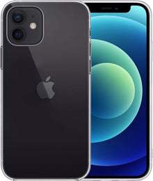 iPhone 12 Mini Hoesje Siliconen Backcover Lichtgewicht - Transparant