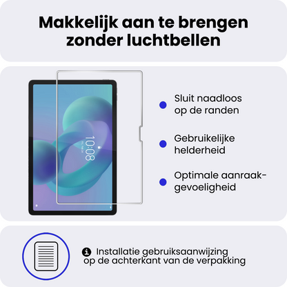 Lenovo Idea Tab Pro Screenprotector Gehard Glas - Anti-kras