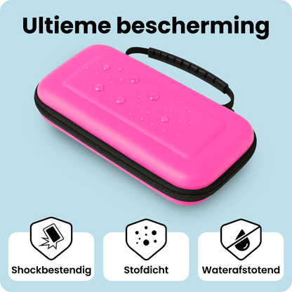 Nintendo Switch 2 Hard Cover Hoes met Spellen ruimte - Roze