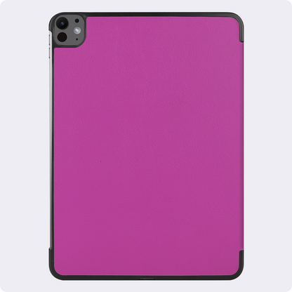 iPad Pro 2024 (11 inch) Trifold Bookcase Hoes - Paars