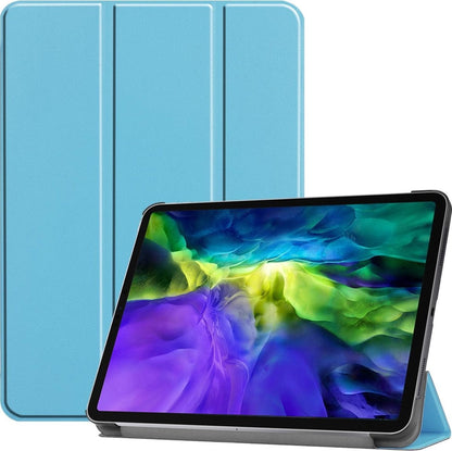 iPad Pro 2020 (11 inch) Trifold Bookcase Hoes - Lichtblauw