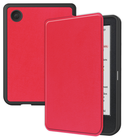 Kobo Clara Colour Hoesje Book Case - Rood