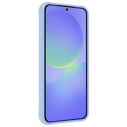 Samsung A36 Hoesje Siliconen Backcover Lichtgewicht - Lichtblauw