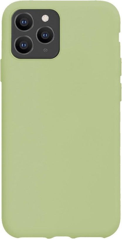 iPhone 11 Pro Max Hoesje Siliconen Backcover Lichtgewicht - Groen