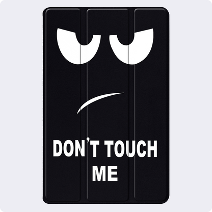 iPad Mini 7 Trifold Bookcase Hoes - Don't Touch Me